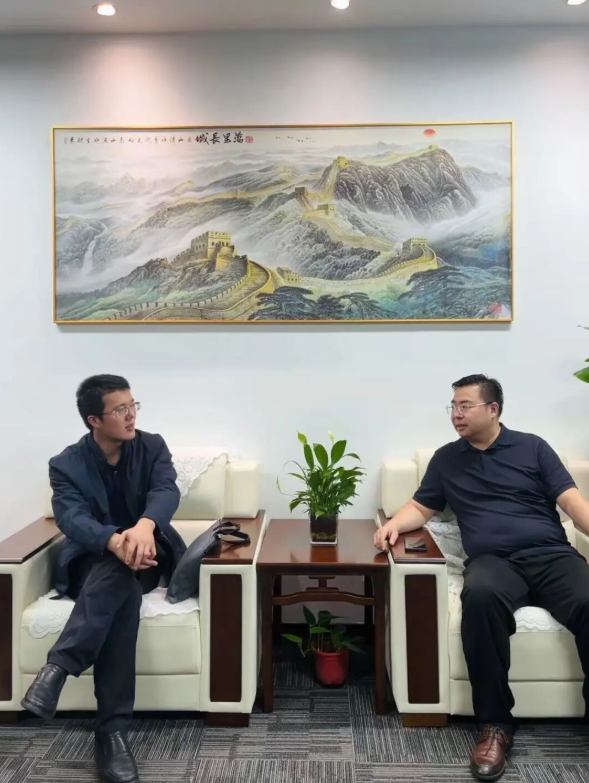 山东省济南市天桥区招商局来集团考察交流(图3)