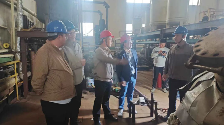 集团董事长赴安徽指导天一化工氧化项目投产筹备工作(图3)